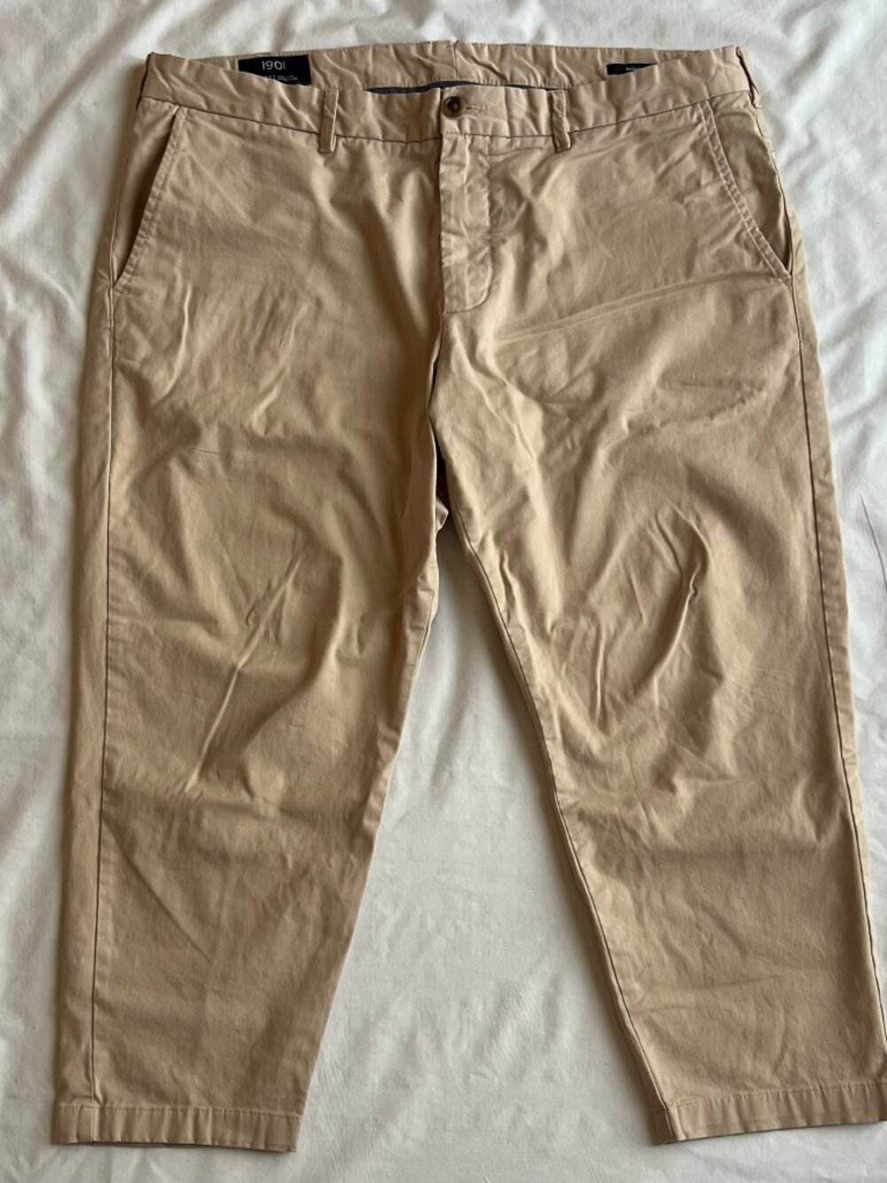 1901 Khaki Ballard Slim Fit Stretch Chino Pants - Men's 38W x 24L